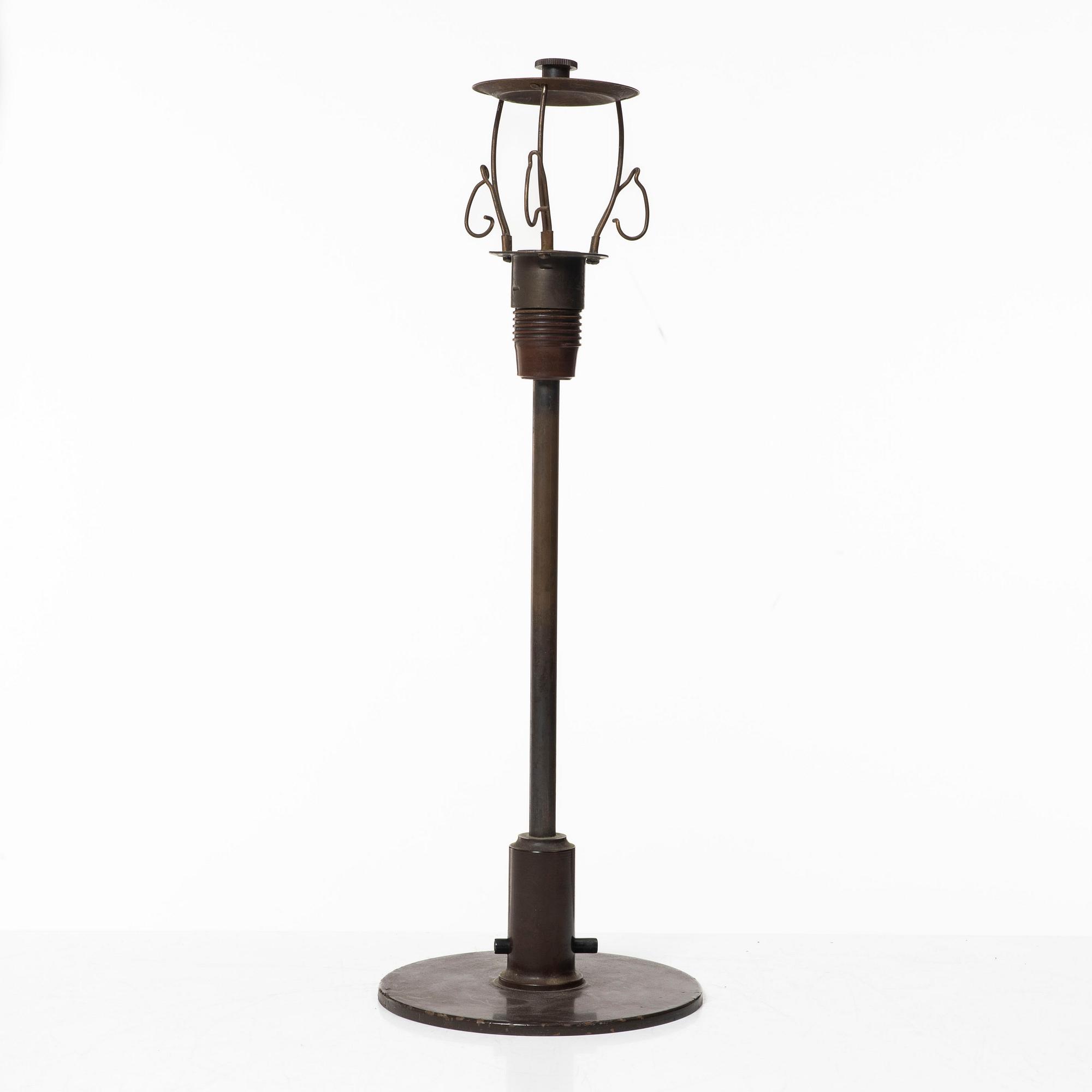 Poul Henningsen, a "PH" lamp base, Louis Poulsen, Denmark, 1930s.