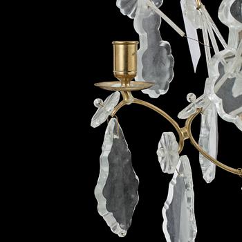 LJUSKRONA, rokokostil, "Sturehov" ur IKEA:s 1700-talsserie, 1990-tal. Höjd ca 75 cm.