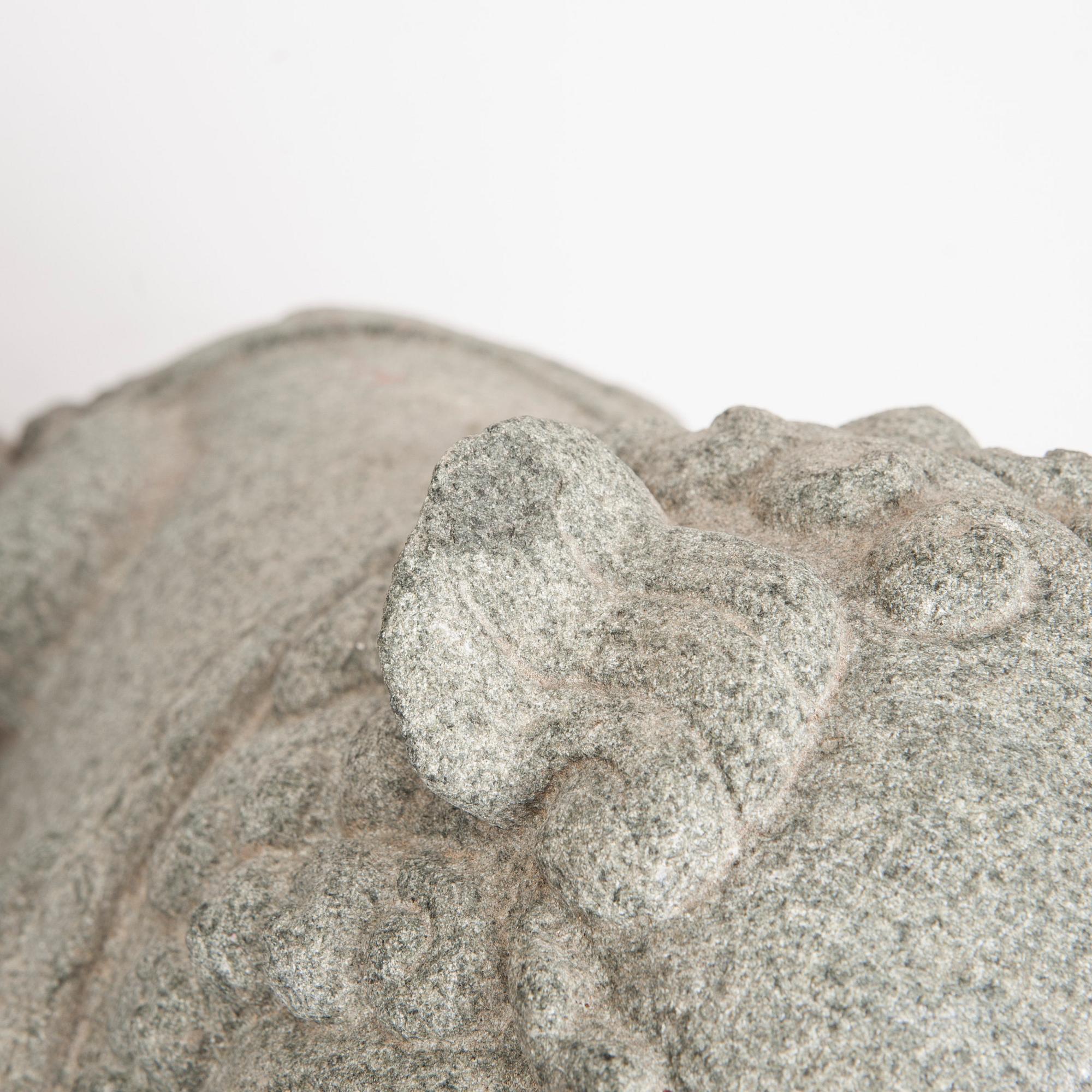 TRÄDGÅRDSSKULPTURER, ett par, sten, 1900-talets slut.