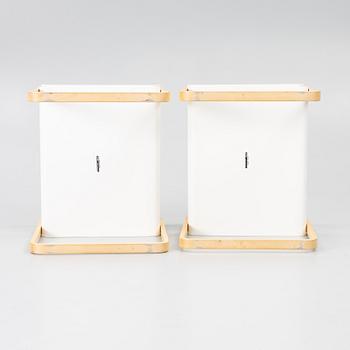Alvar Aalto, a pair of model 915 side tables. Artek, 2002.