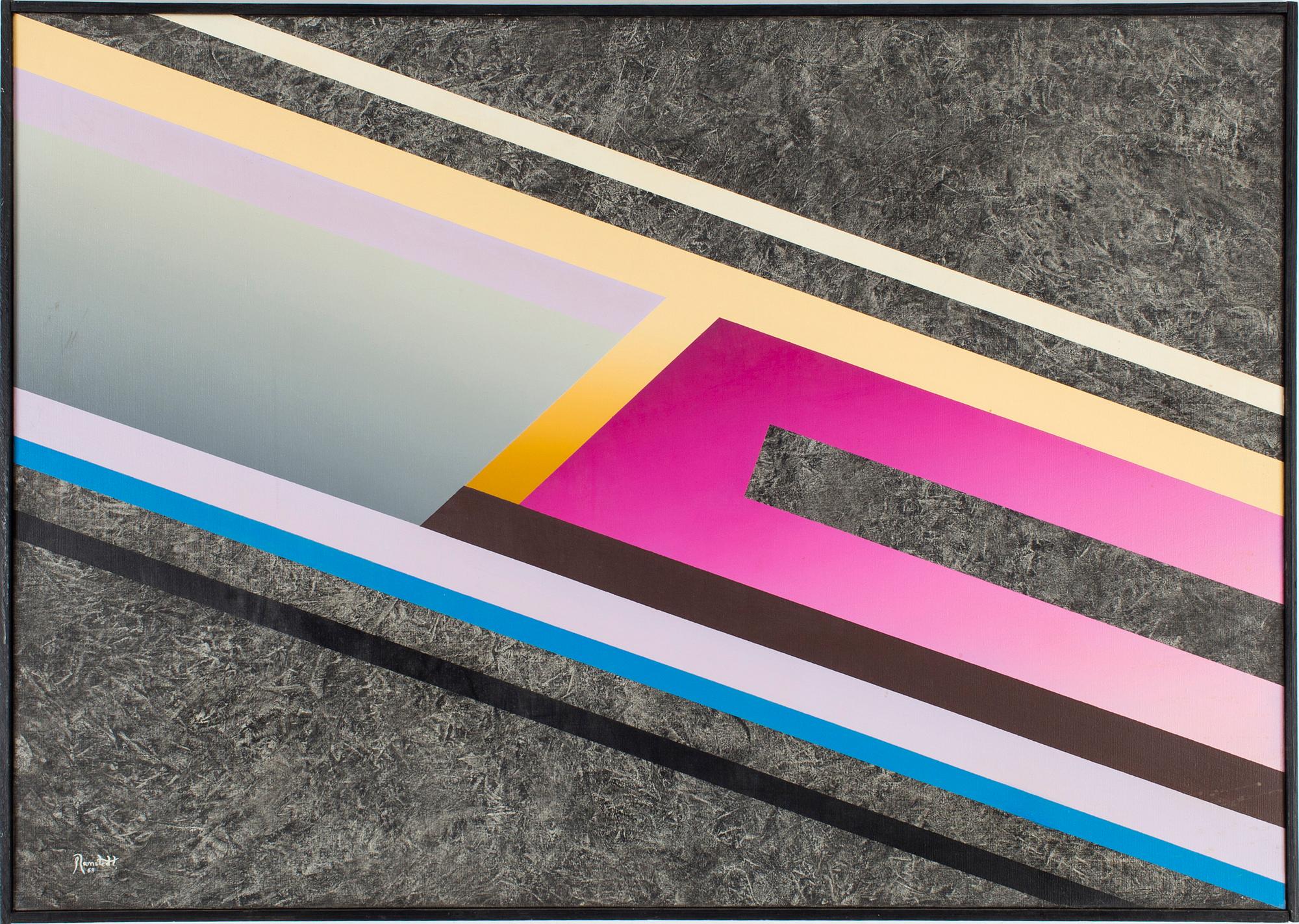 LARS RAMSTEDT, oil on canvas, signed Ramstedt and dated -88.