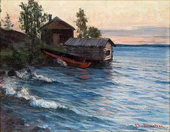 186. Elin Danielson-Gambogi, SOMMARKVÄLL I SKÄRGÅRDEN.