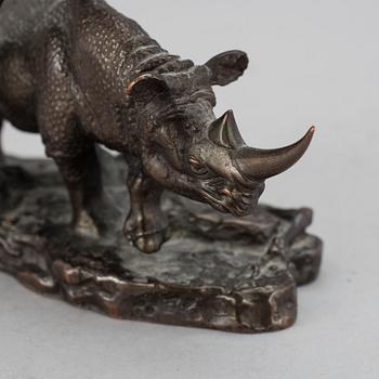 SKULPTUR, brons, The Franklin Mint, 1976.