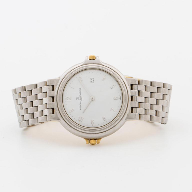 PASCAL MORABITO, NUIT ET JOUR, wristwatch, 33 mm,