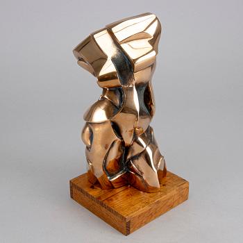 PETER MANDL, a signed and numbered bronze sculpture, "Torso".