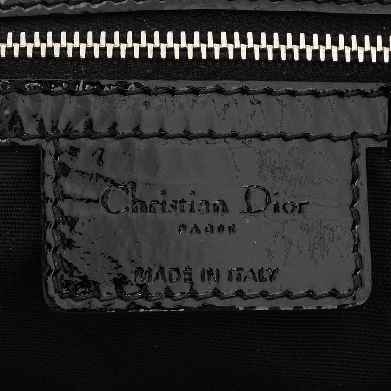 Christian Dior, a cannage quilted patent leather 'Soft tote bag'.