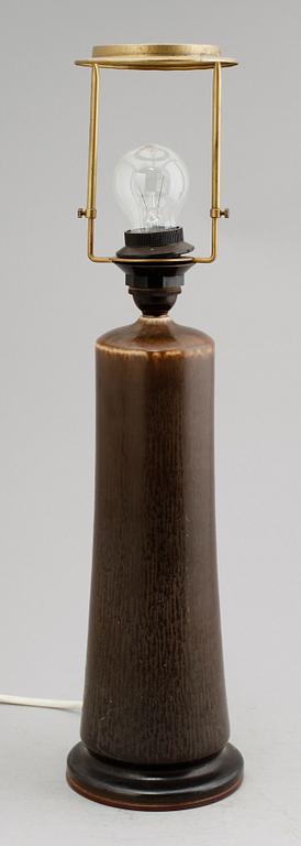BORDSLAMPA, stengods, Berndt Friberg, Gustavsbergs studiohand.