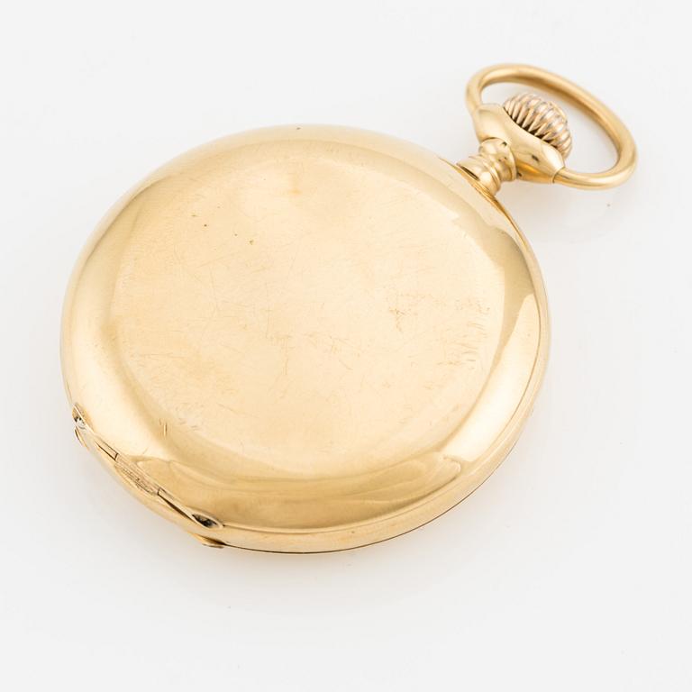 LeCoultre, pocket watch, hunter-case, 51 mm.