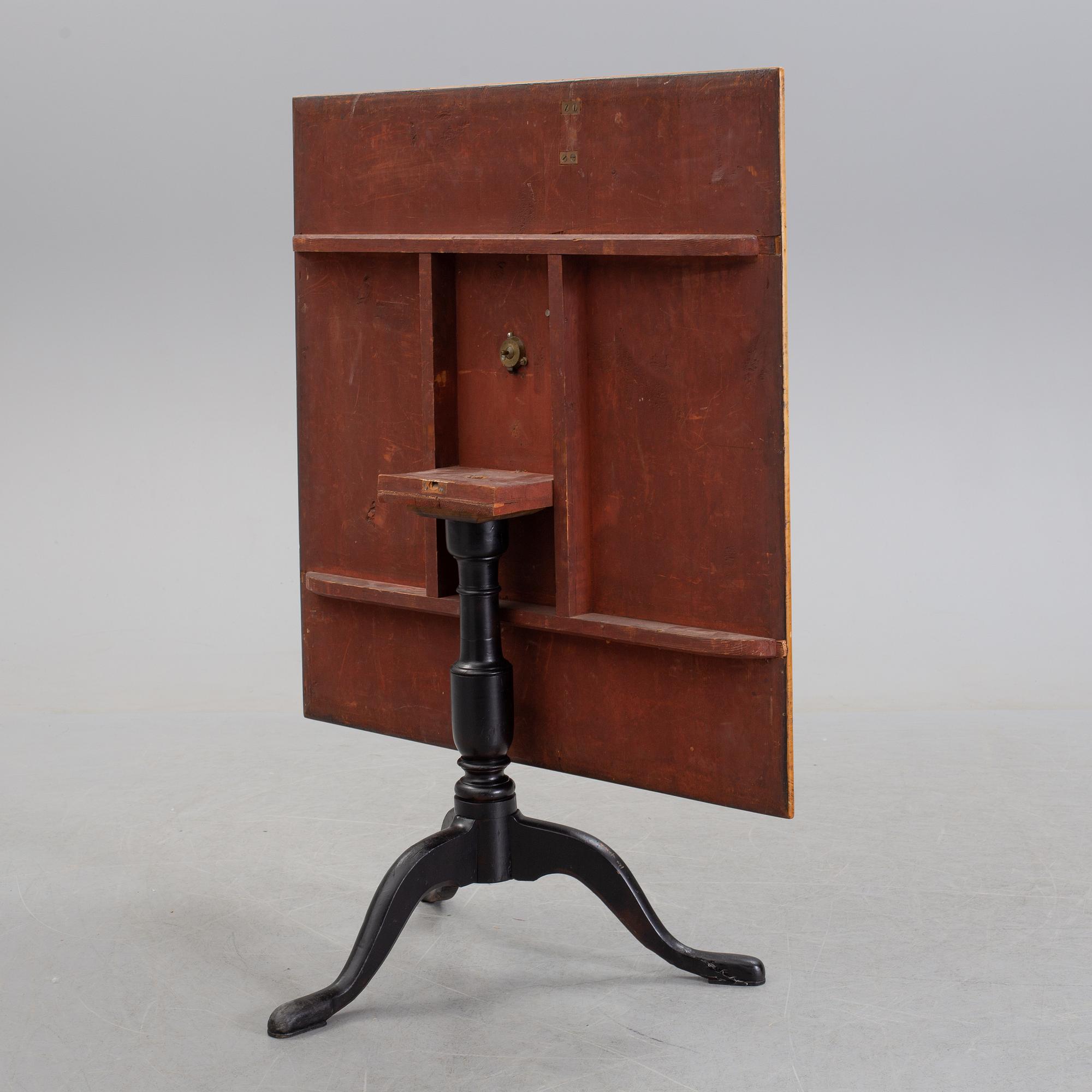 FÄLLBORD, tidigt 1800-tal.