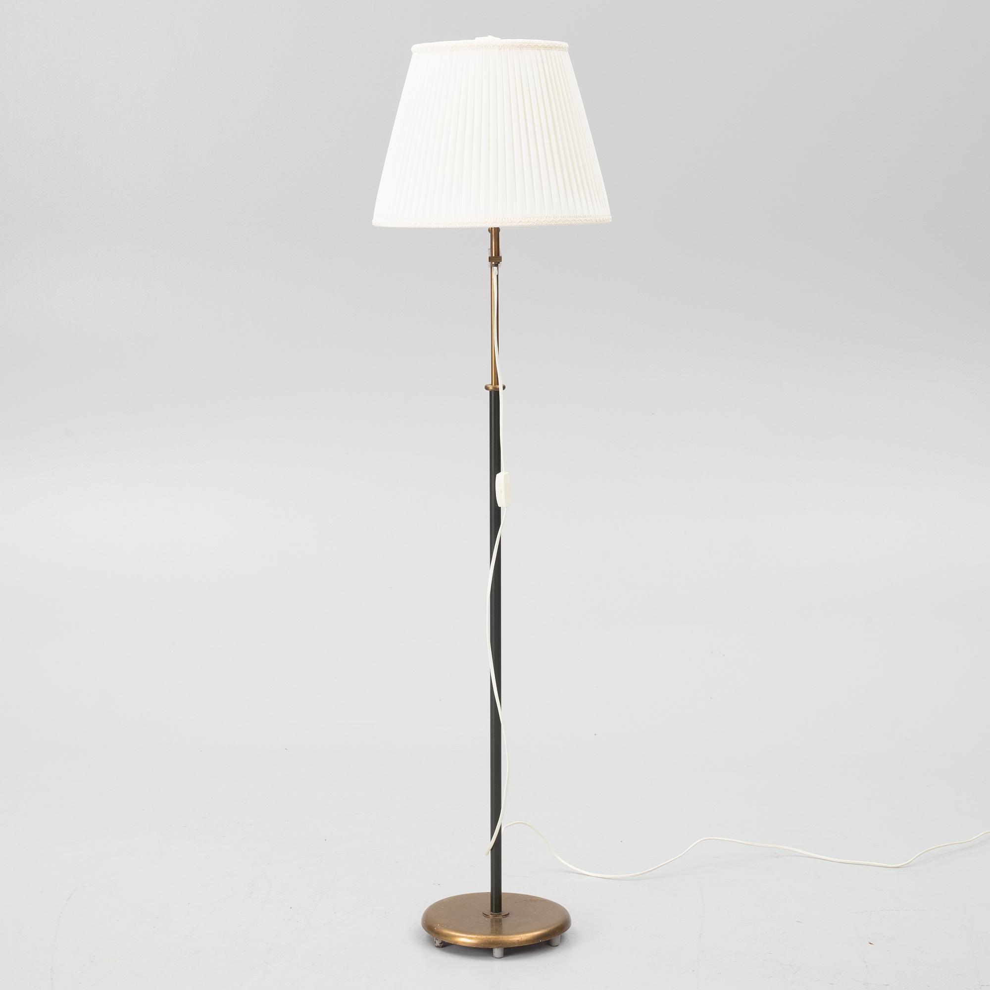 Harald Notini, a floor lamp model 15597, Arvid Böhlmarks Lampfabrik, Stockholm, 1950s.