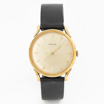 Porsche, “100,000 km”, wristwatch, 32 mm.