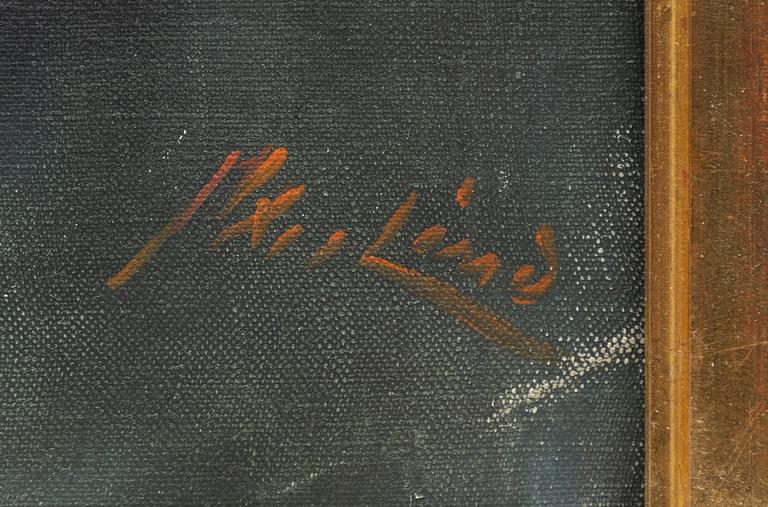 Axel Lind, Birds over still water.