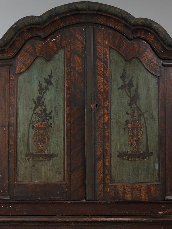 A Swedish cupboard from Värmland, late 18th century.