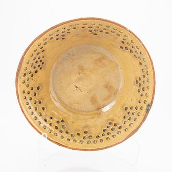 Signe Persson-Melin, a signed and dated 1959 glazed stoneware bowl.