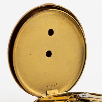 Pocket watch, 42 mm.