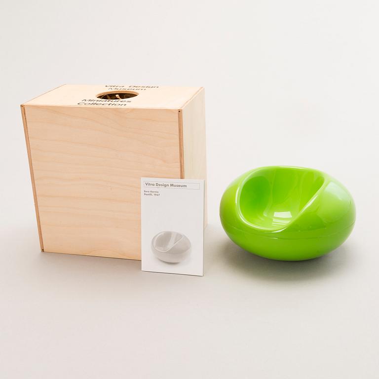 EERO AARNIO, A miniature, 'Pastil chair', Vitra Design Museum.