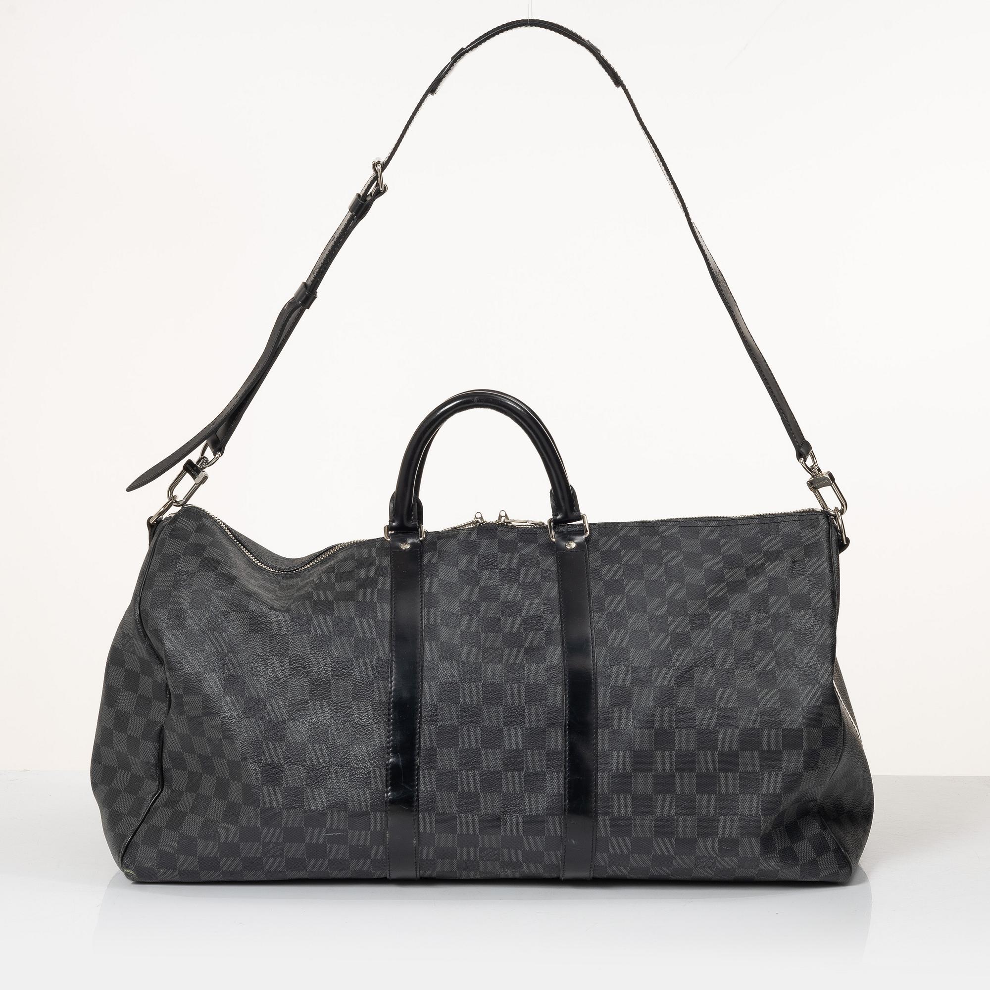 Louis Vuitton, weekend bag "Keepall 55 Bandoulière", 2017.