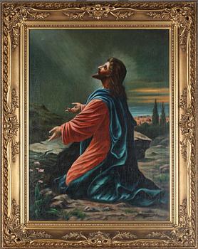 OKÄND KONSTNÄR, olja på duk, signerad Urbanovsky, 1900-tal.
