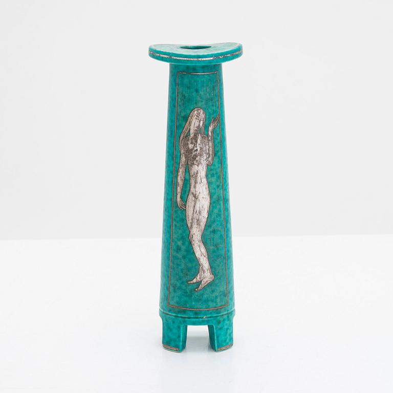 Wilhelm Kåge, an 'Argenta' vase, Gustavsberg, Sweden.