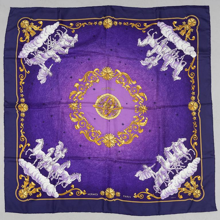 Hermès, scarf, "Cosmos".