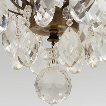 A Rococo style chandelier, first half of the 20th Century.