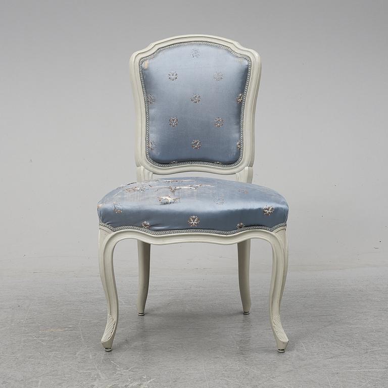 A mid 18th Century Rococo chair.