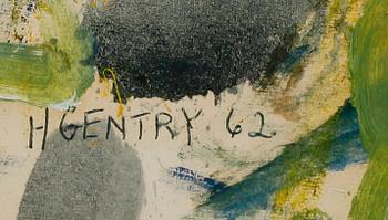 HERBERT GENTRY, blandteknik, sign och dat 62.