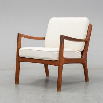 Ole Wanscher, easy chair, model 166, second half of the 20th century.