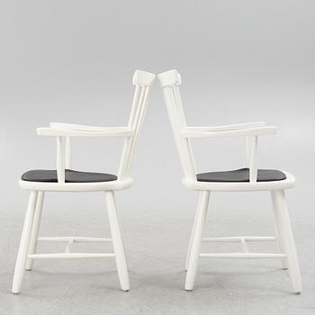 Carl Malmsten, karmstolar, ett par, "Lilla Åland", Stolab.1999.