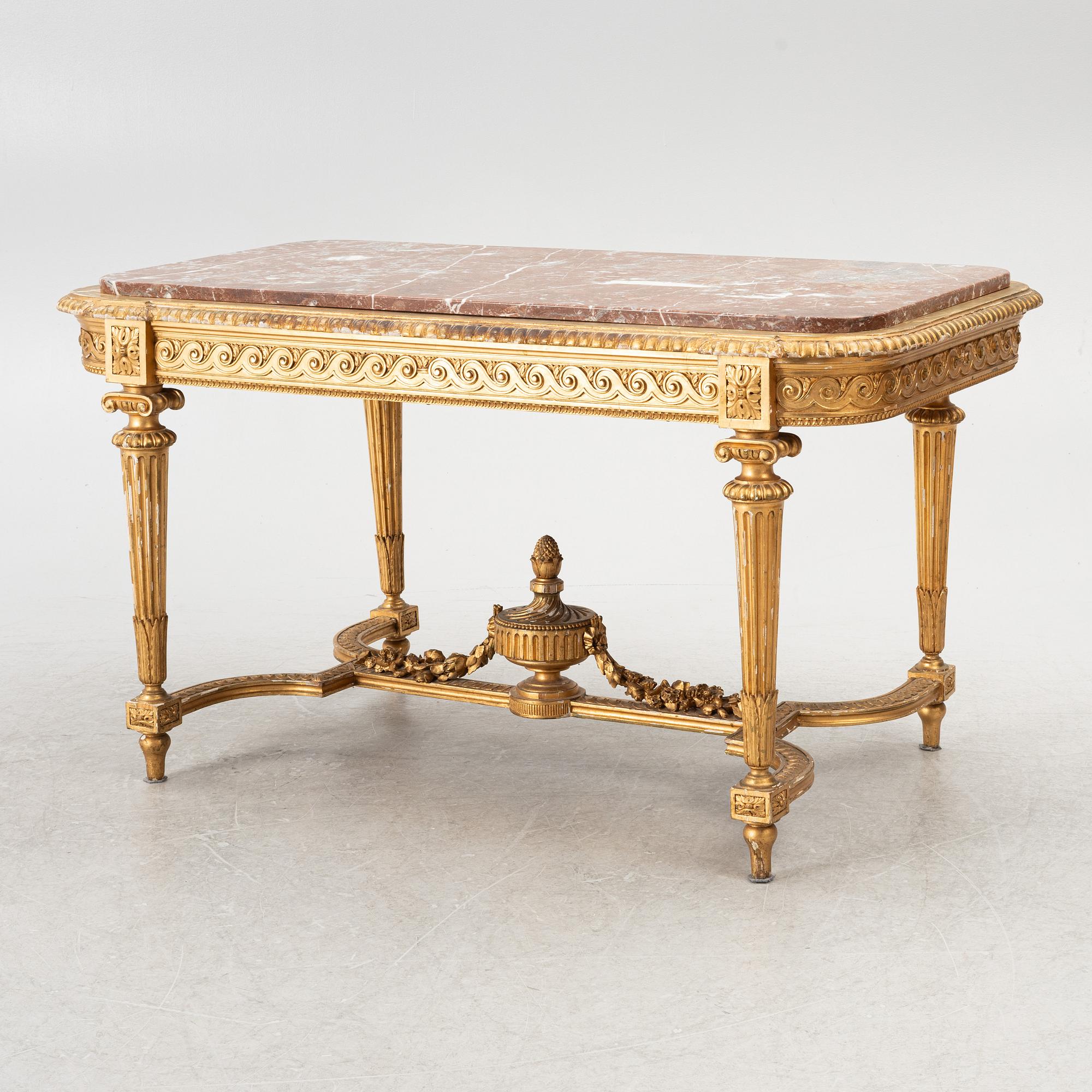 Salongsord, Louis XIV-stil, 1800-talets slut.