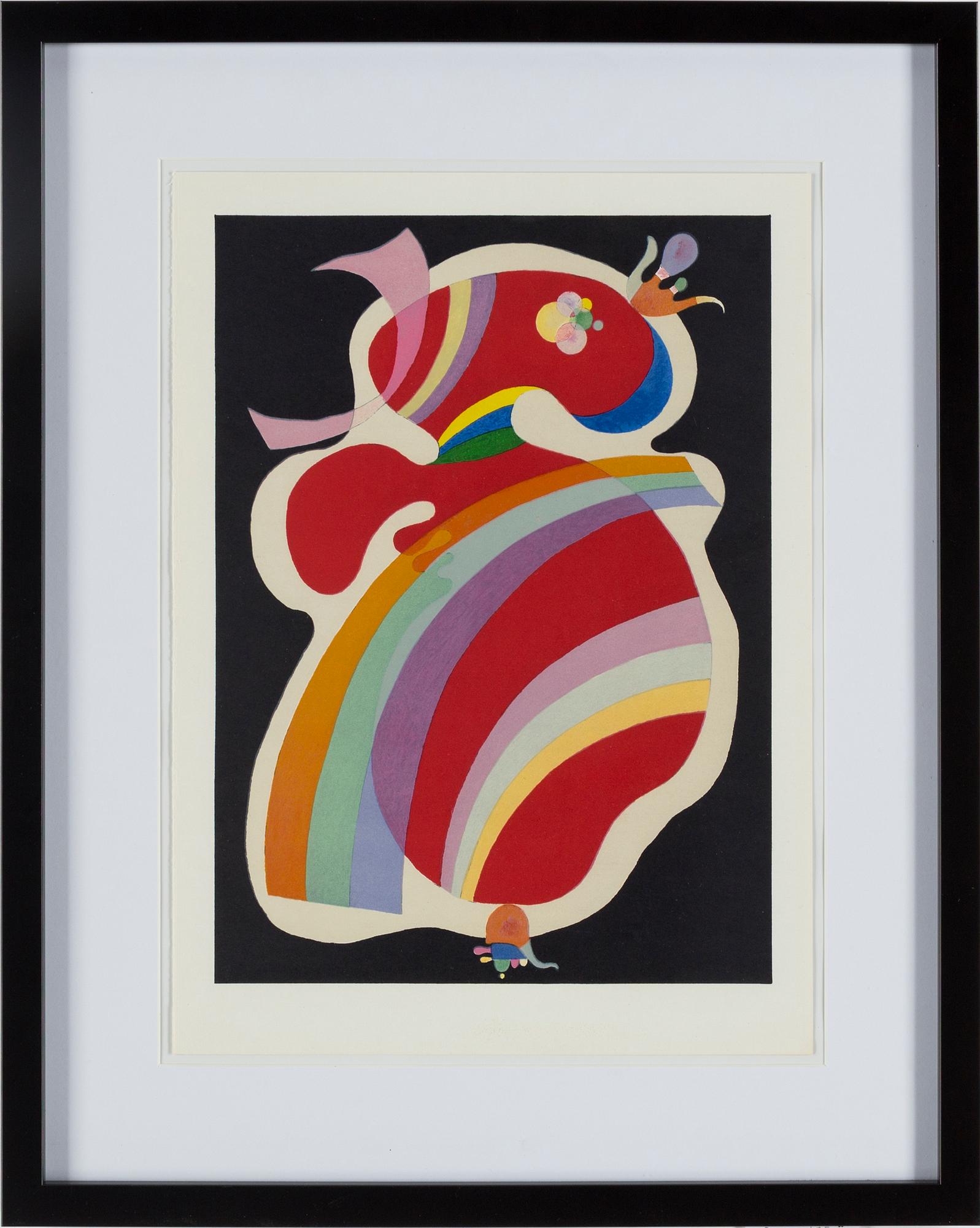 WASSILY KANDINSKY, after, lithograph, from Derrière le Miroir. No. 179, June 1969.