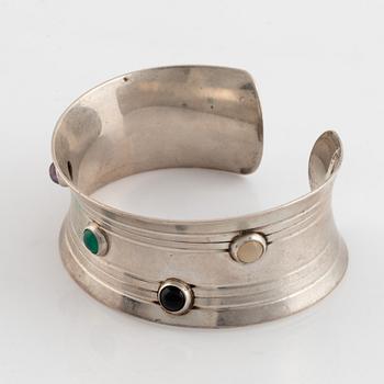 Silver bangle, Markströms.