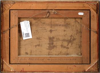 OKÄND KONSTNÄR, olja på duk, moniogramsignerad B N. 1800/1900-tal ,