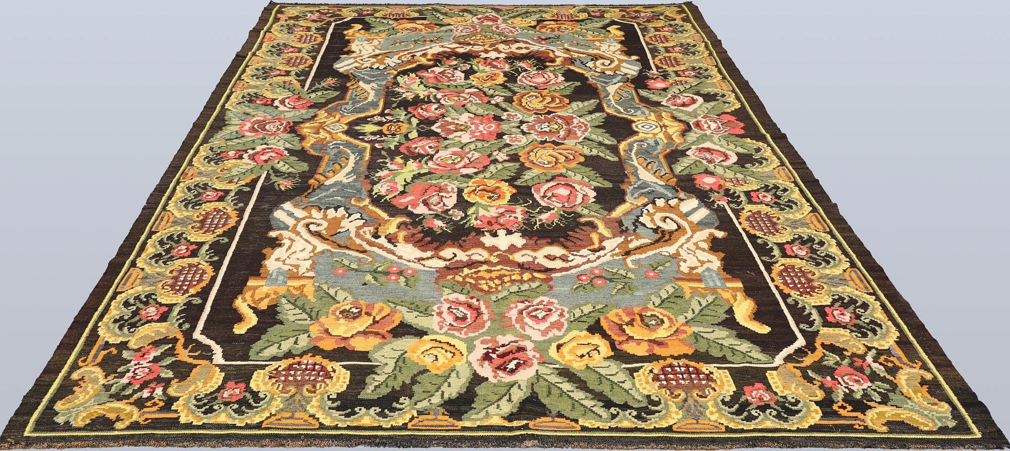 Matta, Kelim, Moldavien, ca 362 x 209 cm.