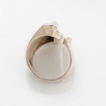 Björn Weckström, ring "Erosion", sterlingsilver, Lapponia.