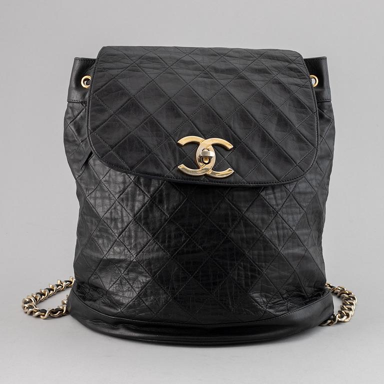 Chanel, backpack.