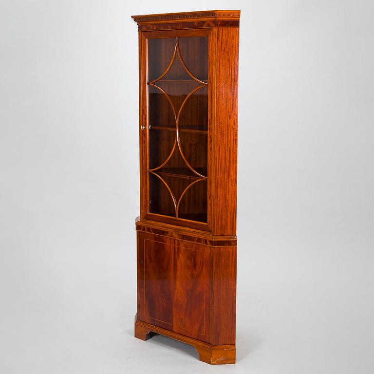 Display Corner Cabinet, England 1960s-70s.