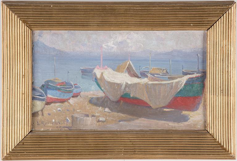 LOTTEN RÖNQUIST, olja på duk, signerad samt daterad -95.