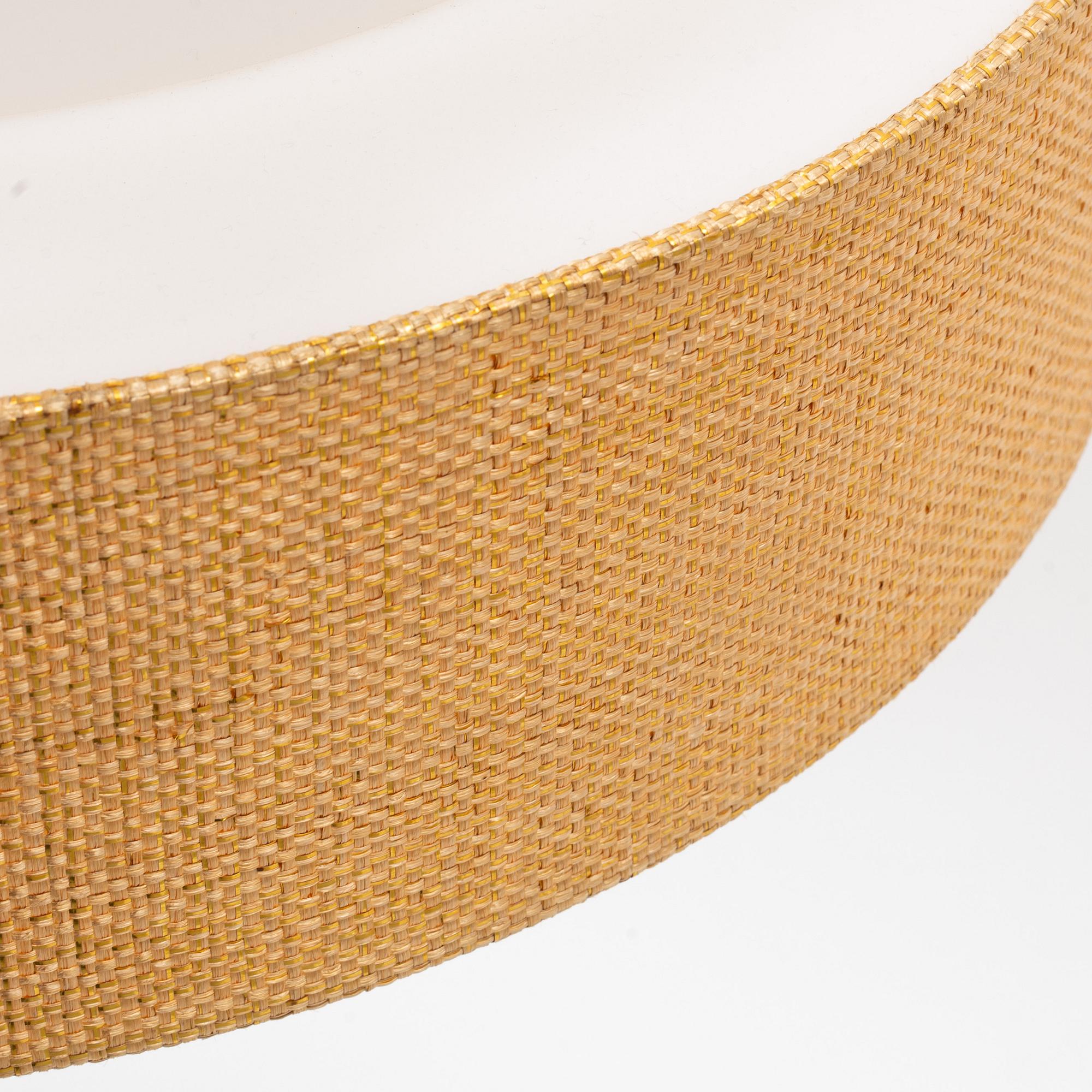 An acrylic 'Cylindrus Arkitektura' ceiling light, Luxus, Vittsjö.