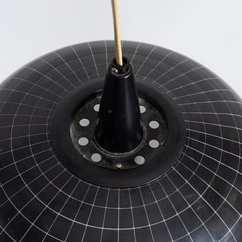 Uno Westerberg, a ceiling lamp model "12144", Arvid Böhlmarks Lampfabrik, Stockholm, 1950s.