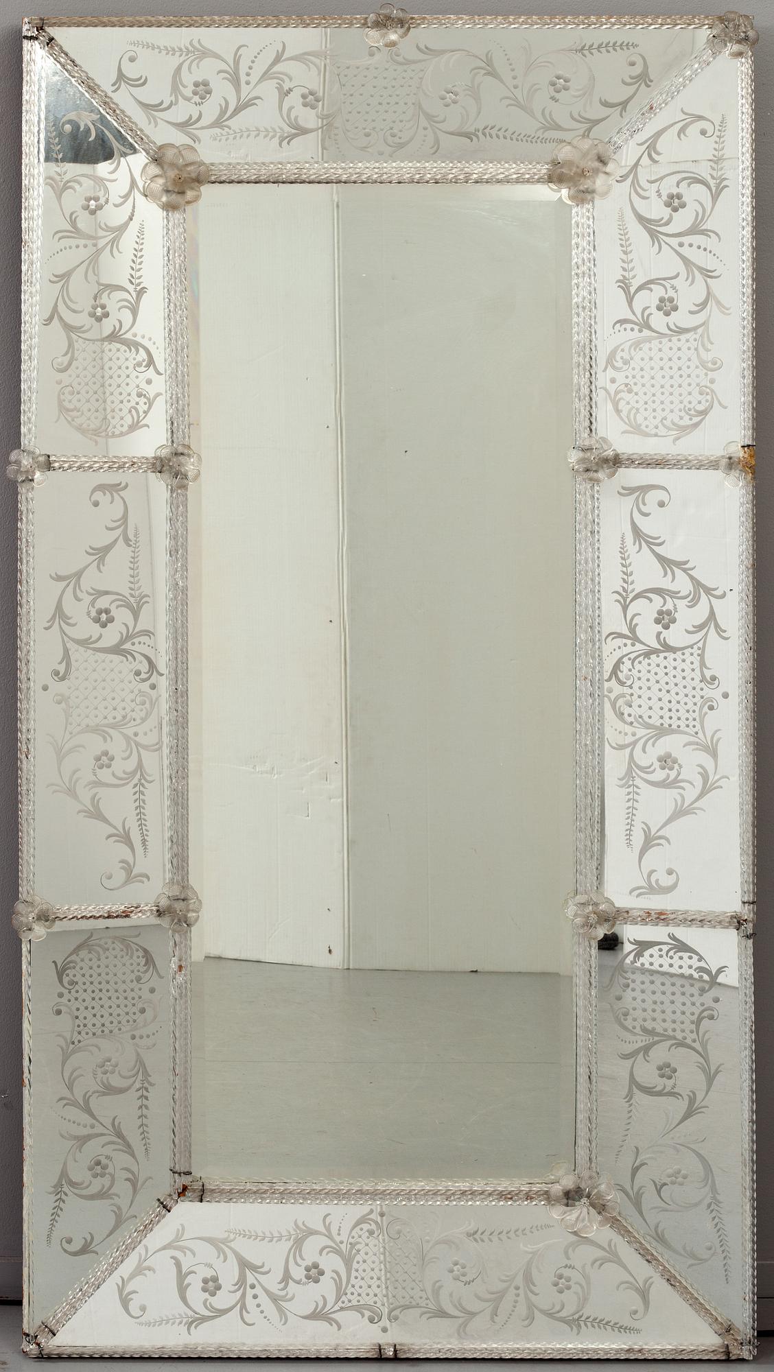 SPEGEL, venetiansk, 1900-talets andra hälft.