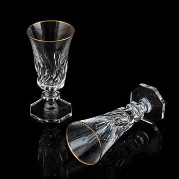 Elis Bergh, glasservice, 121 delar, "Ulriksdal", Kosta, 1900-tal.