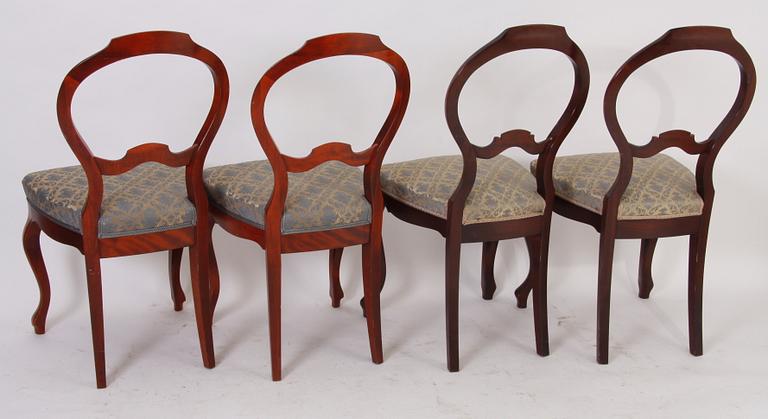 STOLAR, 4 st, nyrokokostil.