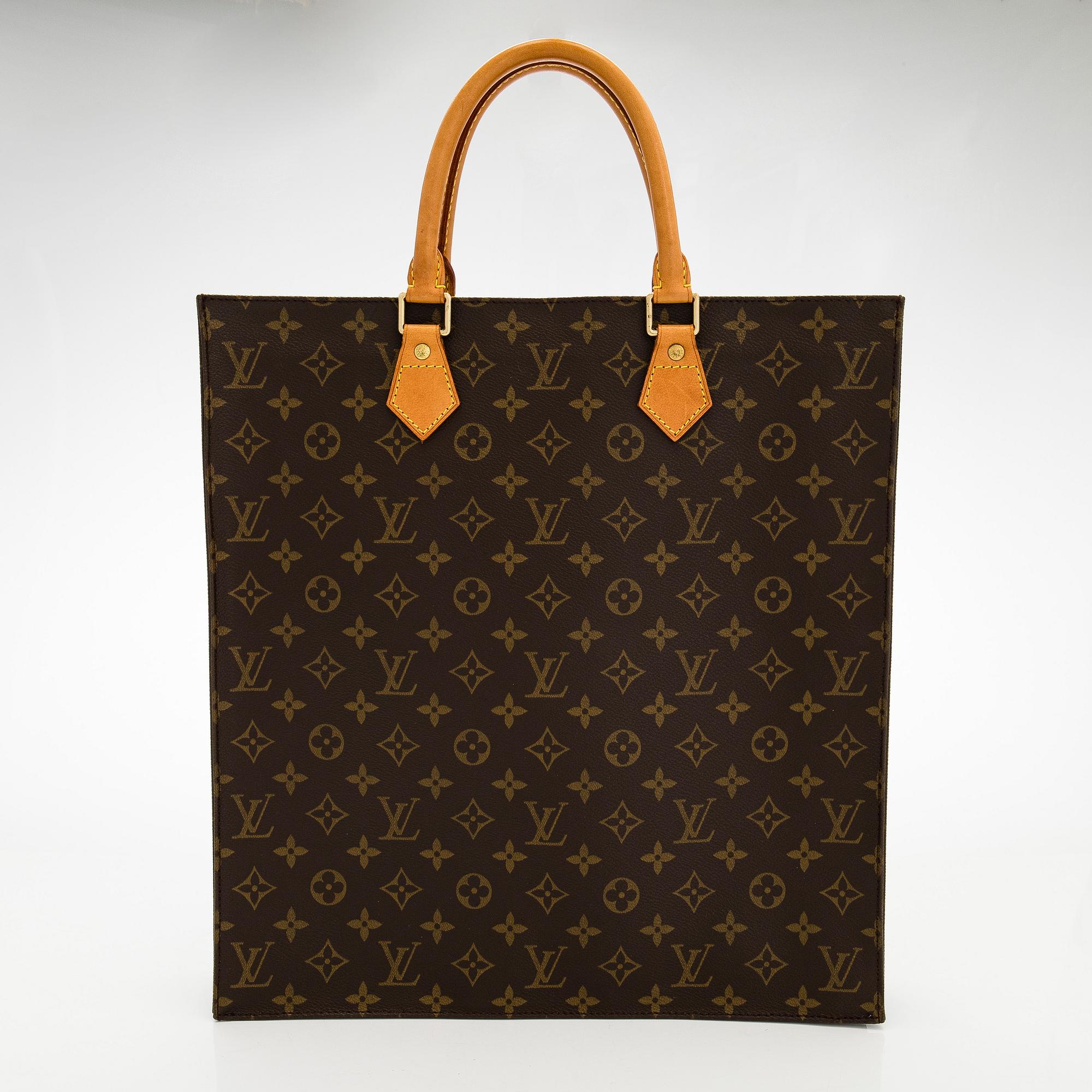 Louis Vuitton, a Monogram Canvas 'Sac Plât Tote' bag.