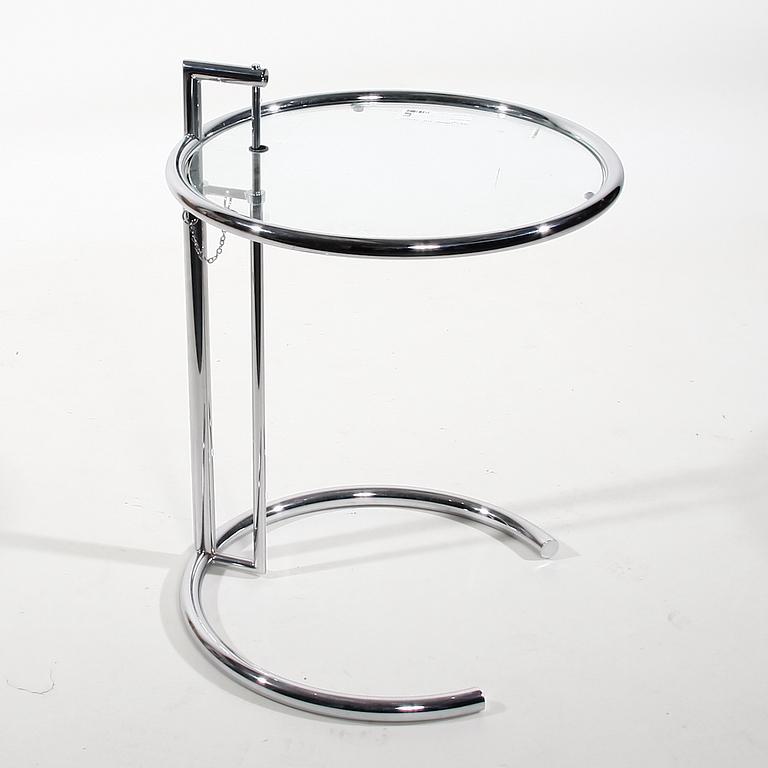 LAMPBORD, glas och metall, 1970-tal.