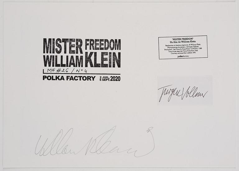 William Klein, ”Mister Freedom koffert - full set edition”, 2020.