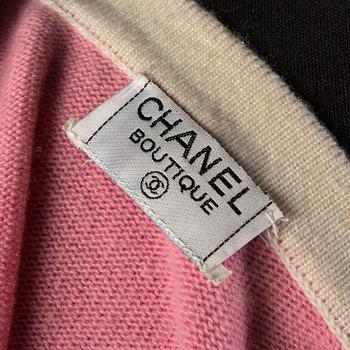 A cardigan by CHANEL.