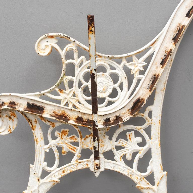 SOFFGAVLAR, gjutjärn, 1900-tal.