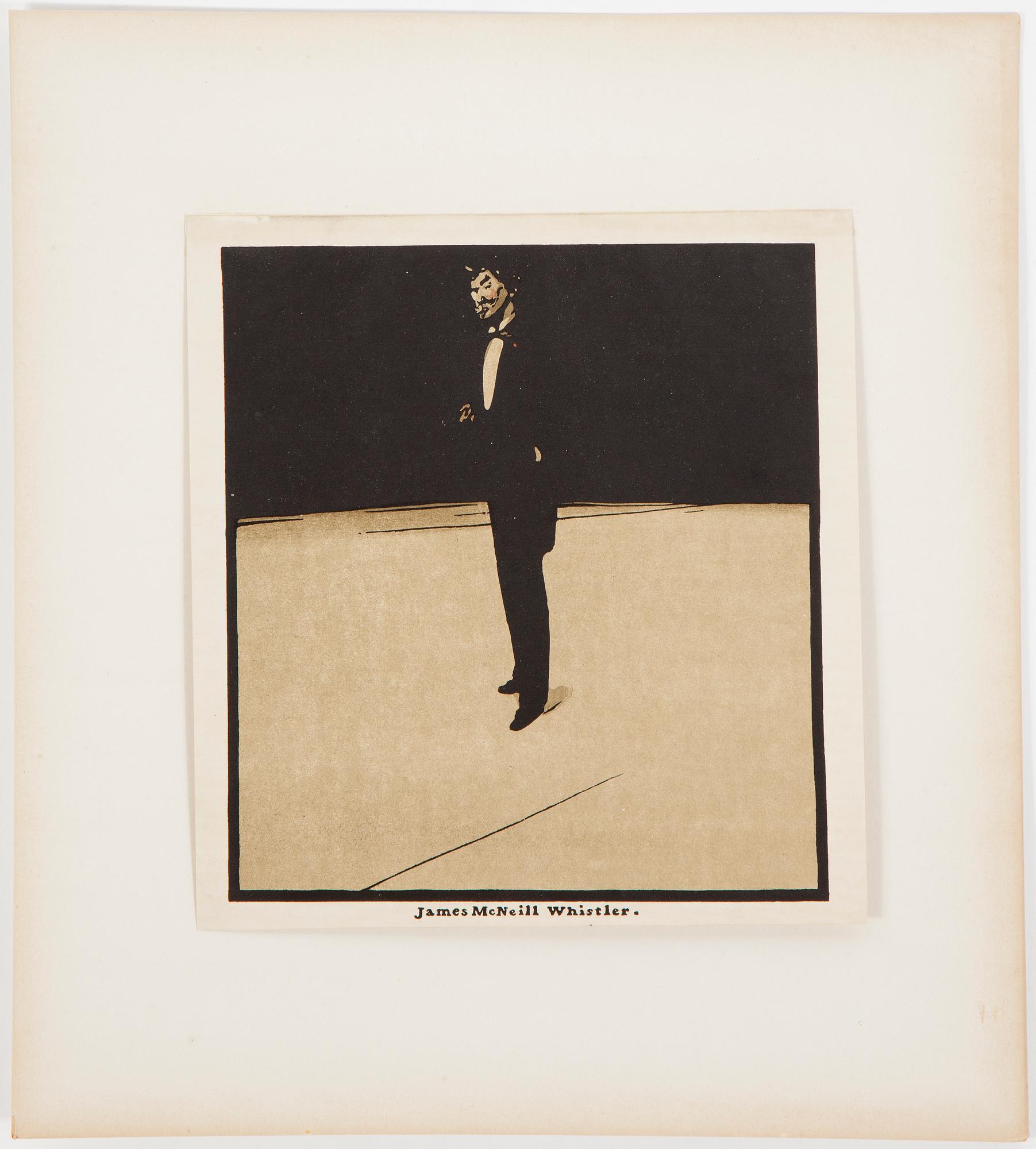 William Nicholson, portfolio with 12 woodcuts. Dated 1899.