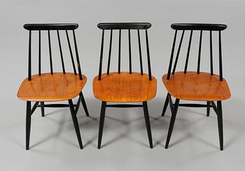 STOLAR, 3 st, "Fanett", Ilmari Tapiovaara, Edsbyverken, 1950/60-tal.